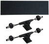 Havok Skateboard Trucks, Wheels, Bearings, Grip, Hardware Truck Package (Black, 5.0 (7.63))