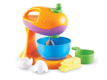 Learning Resources New Sprouts Mix It!, Pretend Play Food, Food Maker Toys, 6 Pieces, Ages 2+