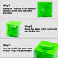 ThinkMax Money Maze Puzzle Box - Green Acrylic Gift for Kids & Adults