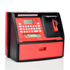 Atmbnk Interactive Atm Piggy Bank For Kids, Safe Money Saving Toy With Password Protection, Coin Recognition, Bill Insertion, For Boys And Girls Aged 5-12 (Black/Red)