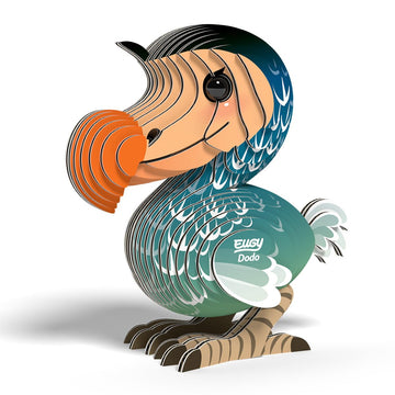 Eugy Dodo 3D Puzzle, 30 Piece Eco-Friendly Educational Learning Puzzles For Kids 6+