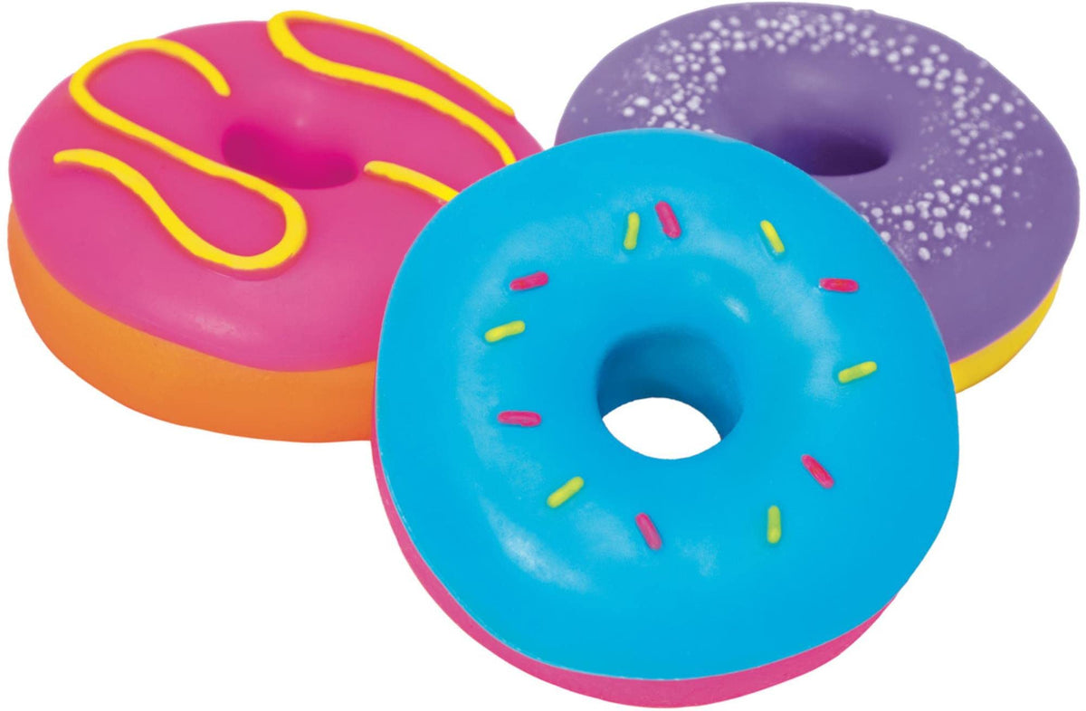Schylling NeeDoh Dohnuts - Sensory Fidget Toy - Assorted Colors - Ages ...