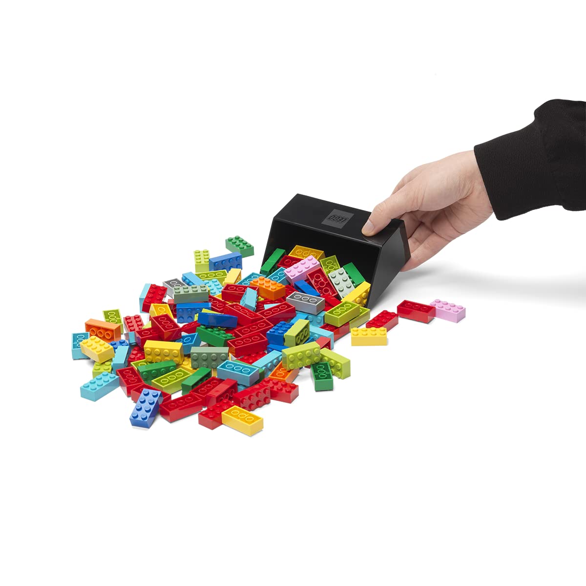 Room Copenhagen Lego Brick Scooper Set - Easy Clean Up For Building Blocks And Other Toys - 1 Large Dark Stone Gray Scoop 7.63 X
