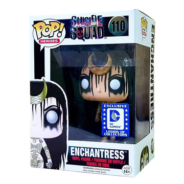 Funko Pop Heroes Suicide Squad Enchantress Dc Legion Of Collectors Exclusive Vinyl Figure 110