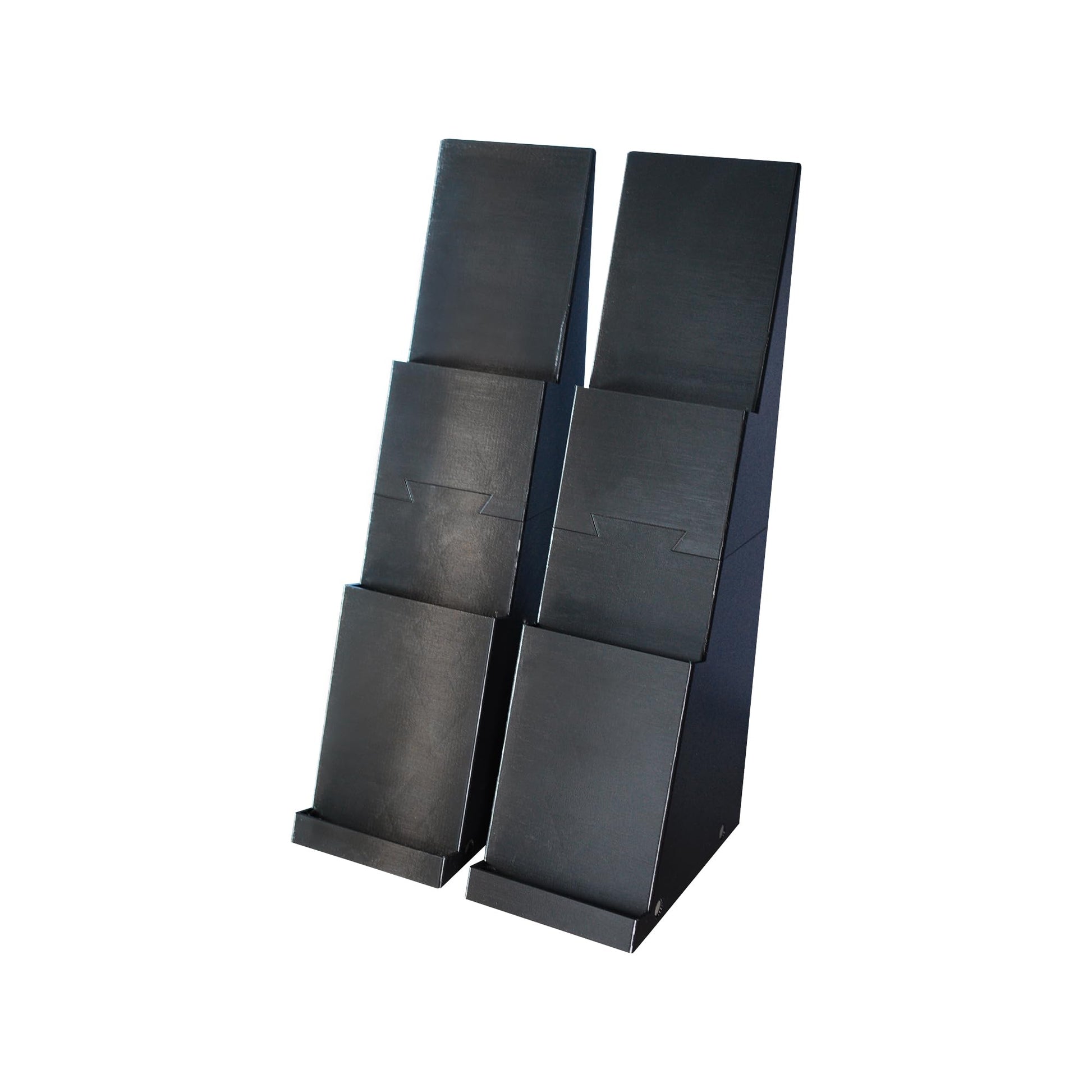 Narka Graded Card Slab Stadium Tower Displays, 2 Tier, Black, Plastic, Toytooth Narka Graded Card Slab Stadium Tower Displays, 2 Tier, Black, Plastic, Toytooth