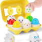 Yetonamr Easter Egg Toys For 1 2 3 Years Old Babies Boys Girls Kids, Toddler Easter Basket Stuffers Prefilled Easter Eggs With Toys Inside Filled Infant Montessori Toys Gift Ages 1-3, 2-4, 3-5