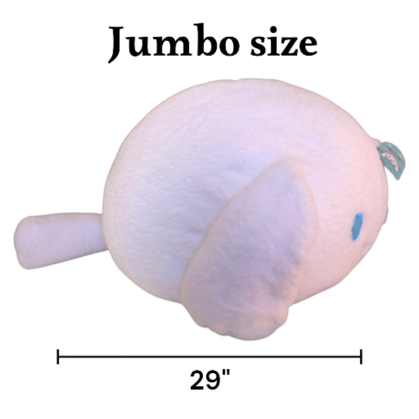 WORLD OF PLUSH 29-inch Jumbo Rabbit Plush Design - Squishy Cuddly & Fun - Ideal Gift for Family Members - Exceptional & limited availability Size