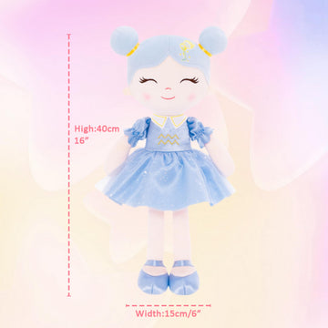 Arteeksdoll Baby Girl Gifts Plush Dolls Constellations Zodiac Doll Birthday Gift 17 Inches Aquari