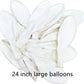 15Pcs Latex Big Balloons 24 Inch White Large Balloons Giant Heavy Duty Balloons For Wedding Baby Shower Birthday Party New Year'S Day Decorations
