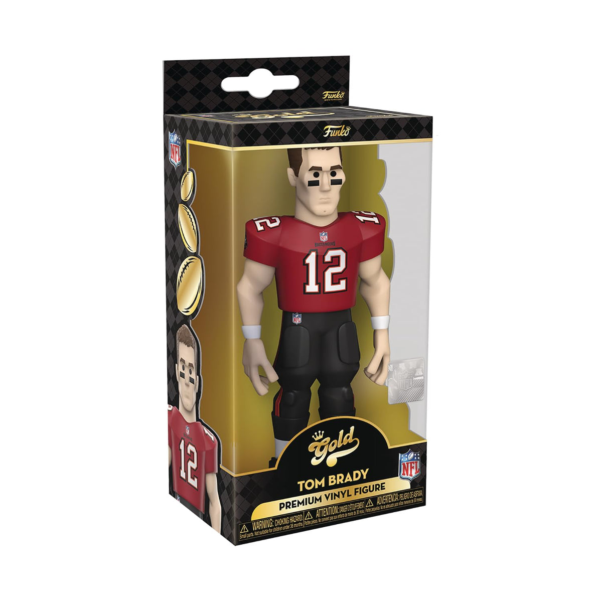 Vinyl Gold NFL Buccaneers Tom Brady 5 Inch Vinyl Figure