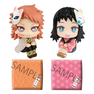 Megahouse - Demon Slayer Look Up Series Sabito & Makomo 2Pc Set With Gift