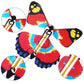 Outee Flying Butterfly Cards - 24 Packs, Large, Colorful, Rubber Band Powered Fairy Toy, Great for Xmas & Teacher Appreciation Gifts
