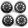 RC4WD Z-W0262 OEM Stamped Steel 1.55 Beadlock Wheels (Black) (4)
