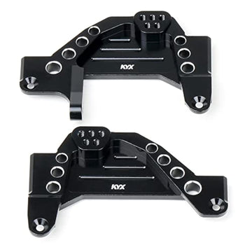 KYX Racing Aluminum Front Shock Tower Suspension Bracket Shock Absorber Bracket for 1/6 RC Crawler Car Axial SCX6 AXI05000