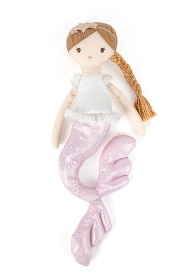 Laila and Lainey Plush Mermaid Doll - Soft Mermaid Stuffed Animal