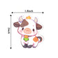 Aowplc Cute Cow Stickers | 50 Pcs Kawaii Rainbow Cow Stickers | Waterproof Vinyl Decals For Water Bottles Laptops