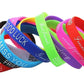 Dms Retail Printed Multicolor Rubber Friendship Band For Girls And Boys Friendship Belt For Friends Friendship Bracelets Free Si