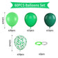 Paready Green Balloons, 60 Pcs Dark Green Party Balloons 12 Inch Light Green Balloons Fruit Green Confetti Balloons Green Latex