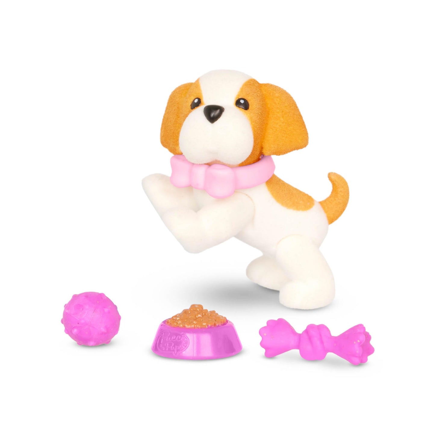 Pucci Pups - Collectible Puppy Set – 6 Toy Dogs Included – Carrier Purse – Food Bowls & Accessories – Toys For Kids 3+