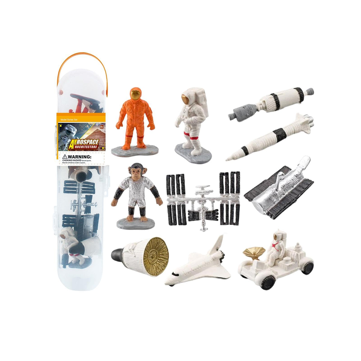 Loom Tree Space Shuttle Toys Pvc Toy Building Sets For Park Aerospace Set