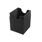 Squire 100+ Xl Convertible Deck Box | Card Storage Box With Removable Cover Clips | Holds 100 Double-Sleeved Cards In Extra Thick Inner Card Sleeves | Black Color | Made By Gamegenic