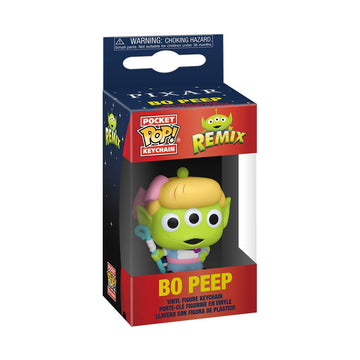 Funko Pop! Keychain: Pixar Alien Remix - Bo Peep