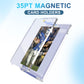 ToBeAce 120ct Magnetic Card Holders 35pt  One Card Touch Holder for Trading Cards  Baseball Card Protectors Sleeves Hard Plastic  Magnetic Card Case for Sports Cards  Game Cards