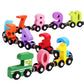 Giggleverse Magnetic Number Train Set For 13 Year Olds  Montessori Learning Toy For Boys & Girls  Educational 010 Counting A