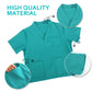 Acecharming Kids Doctor Costume, Child Role Play Costumes Unisex Doctor Fancy Dress Costume Doctor Scrubs For Kids Doctor And Nu