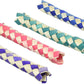 Zugar Land Cool Colorful Classic Bamboo Chinese Finger Traps (5') For Kids And Adults. (Light - Multi Color (12 Pack))