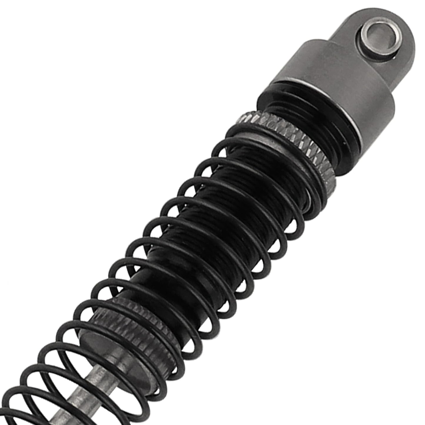 RZXYLRC 4PCS 65mm Aluminum Shocks Absorbers Oil Threaded Damper for 1/18 RC Crawler TRX4M TRX-4M Bronco Defender K10 Upgrade Par