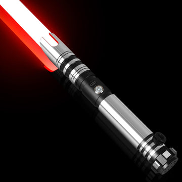 Smooth Swing Dueling Lightsaber, Infinite RGB 16 Colors Changeable Light Sabers with 16 Sound Fonts & Motion Control | Premium A