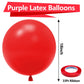 Bezente Red Balloons 18 Inch - 30 Pack Large Thick Red Balloons Big Round Red Latex Balloons For Valentine'S Day Wedding Anniver