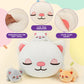 16'' Cat Stuffed Animals Toys For Ages 3 4 5 6 7 8+ Years Old Kids - Mommy Cat With 3 Baby Kitty In Her Tummy, Cute Cat Plush To