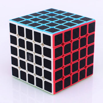 Liangcuber Qy Toys Qizheng S 5X5 Speed Cube 5X5 Puzzle Cube Carbon Fiber Version Magic Cubes