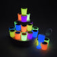 Glow in The Dark Slime Kit - 24 Pack Crystal Galaxy Slime  with Pink  Blue  Orange and Yellow for etc  Soft and Non-Sticky  Used for Kid Play Education Party Favor  Birthday Gift