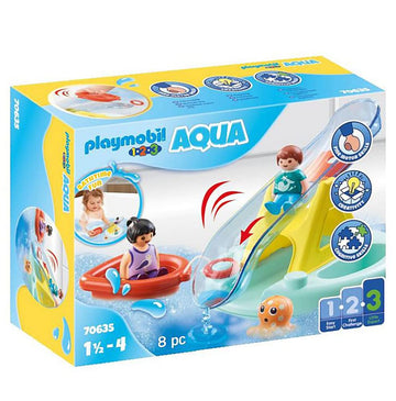 Playmobil 1.2.3 Aqua Water Seesaw With Boat