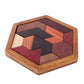 Wooden Intelligence Toy Kong Ming Lock Geometric Shape Puzzle Brain Teaser Puzzle for Kids Children| Other Educational Toys|Toys