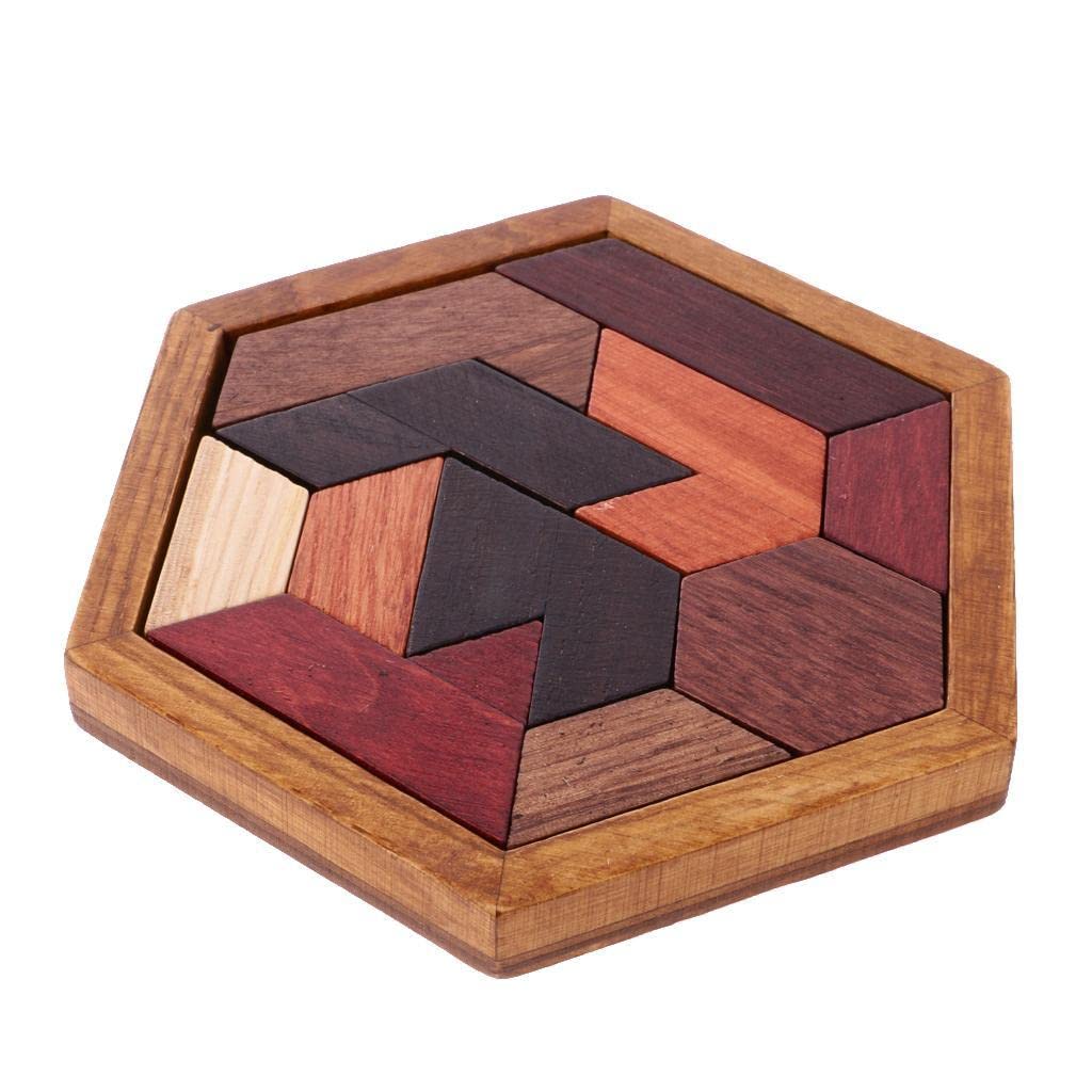 Wooden Intelligence Toy Kong Ming Lock Geometric Shape Puzzle Brain Teaser Puzzle for Kids Children| Other Educational Toys|Toys