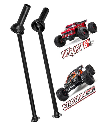 ARRCat for Arrma 1/5 KRATON 8S BLX,Outcast 8S BLX Upgrade Parts,2PCS Front/Rear Drive Shaft CVD Upgrades Parts Hop-up for 1/5 Ar