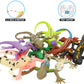 8 Pcs Mini Lizards Toys For Kid, Realistic Rubber Lizard Set, Super Stretches Material Tpr With Bag Lizard Figure Bathtub Toy Iguana Chameleon Dragon
