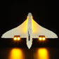 Briksmax Lighting Kit For Lego Icons Concorde - Compatible With Lego 10318 Building Set- Not Include Lego Set