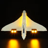 Briksmax Lighting Kit For Lego Icons Concorde - Compatible With Lego 10318 Building Set- Not Include Lego Set