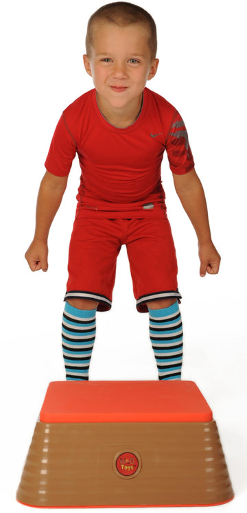 Wod Toys Plyo Box Mini - Safe, Durable Jump Plyometric Box Toy For Kids Fitness Participation - Kid Gym Workout And Exercise Equ