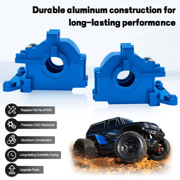 OGRC Front & Rear Bulkhead/Differential Housing for Traxxas 1/18 LaTrax Desert Prerunner/LaTrax Rally/LaTrax Teton (Replace Part