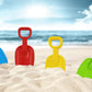 Chochkees Beach Sand Shovel Day Play Set, 10.5'' Inch Shovel, Birthday Treats For Boys And Girls (4-Pack)