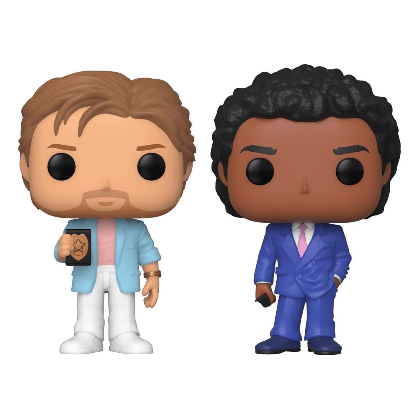 Funko Pop! Tv: Miami Vice - 2 Pack Crockett & Ricardo Tubbs, Collectable Vinyl Figure - Gift Idea - Official Merchandise - Toys For Kids & Adults - Tv Fans - Model Figure For Collectors And Display