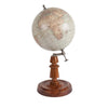 Rmn 19Th C. 18Cm Globe By Authentic Models - Vintage Desk Globe With Stand - Home Office World Globe For Adults - Spinning Earth Globe