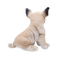 Yonlit Lifelike French Bulldog Stuffed Animal Animated Plush Puppy Toy Doll Super Realistic Dogs Act Like Real Excellent Gifts For Kids Birthday Party Dog Collection 9 Inches (Sitting Bulldog)