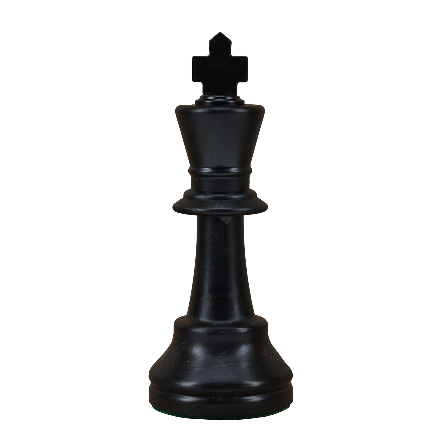 WE Games Dark King Replacement Chess Piece - Plastic, Felt Bottom, Classic Design, Model 04-1237